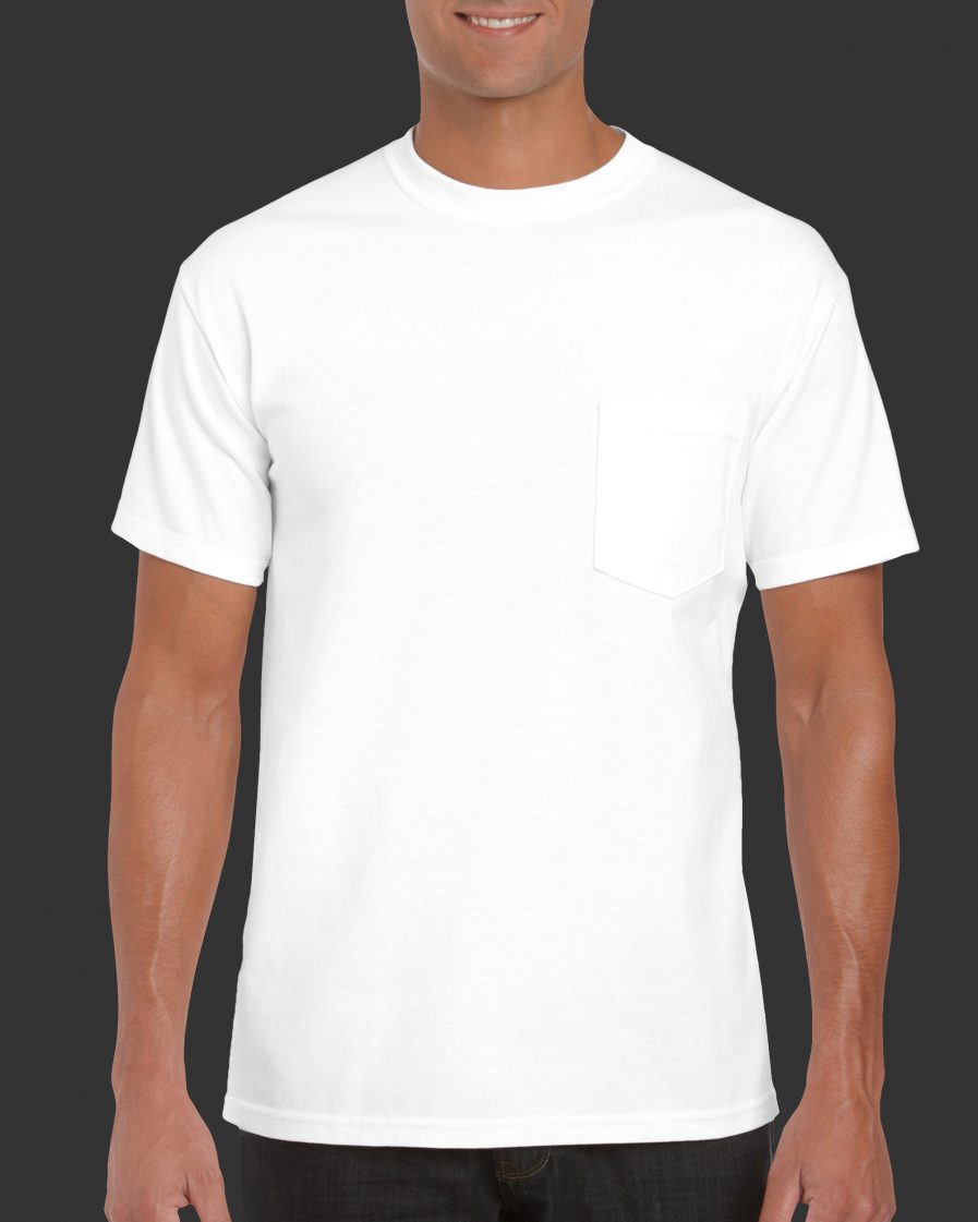 Adult T Shirt With Pocket