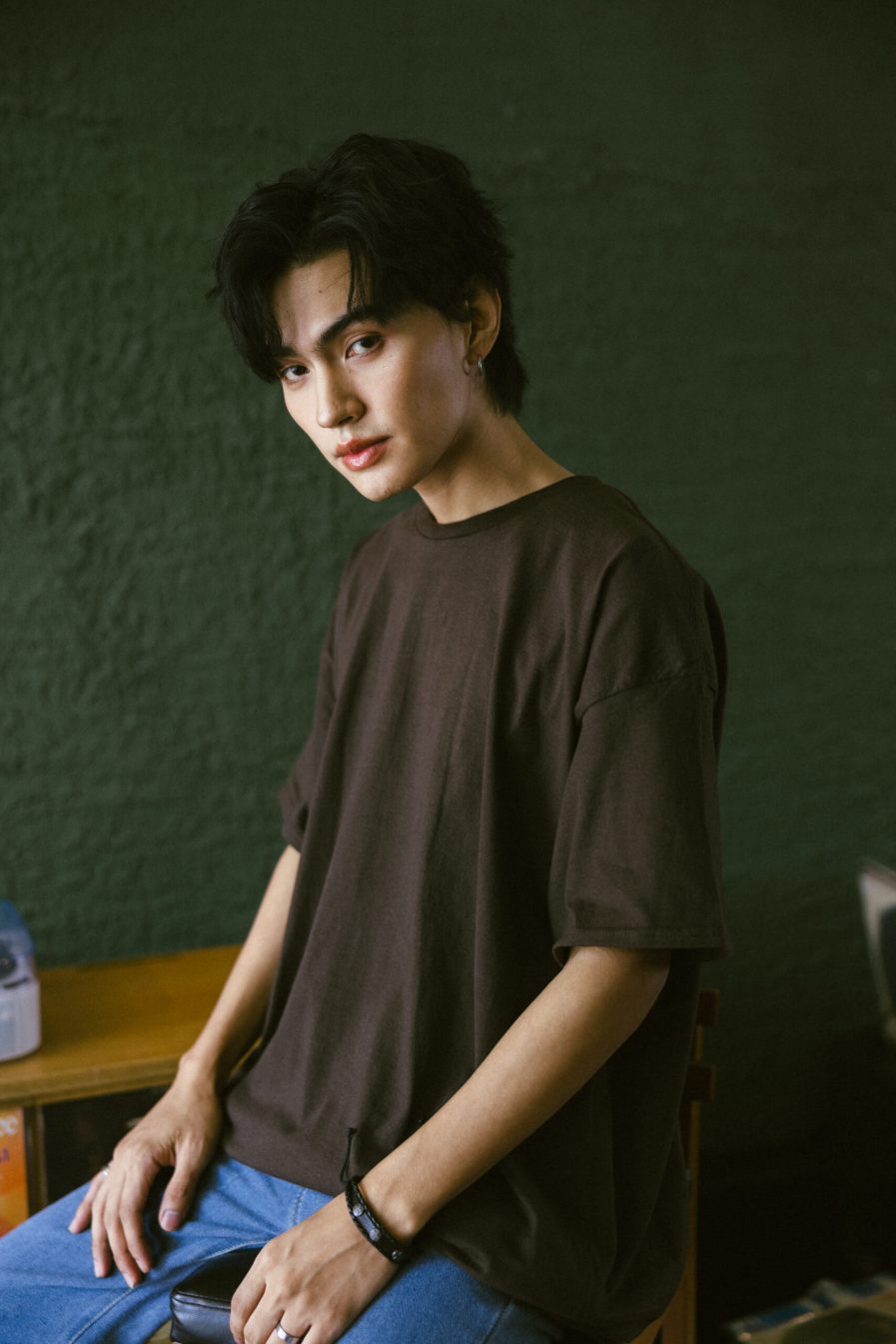 น้ำตาลเข้ม
