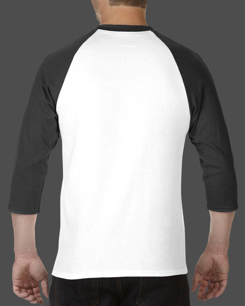 Adult 3/4 Sleeve Raglan T Shirt