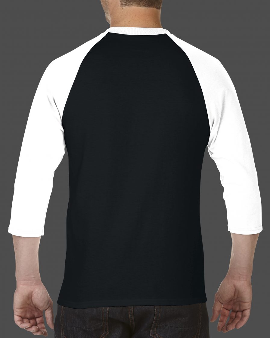 Adult 3/4 Sleeve Raglan T Shirt