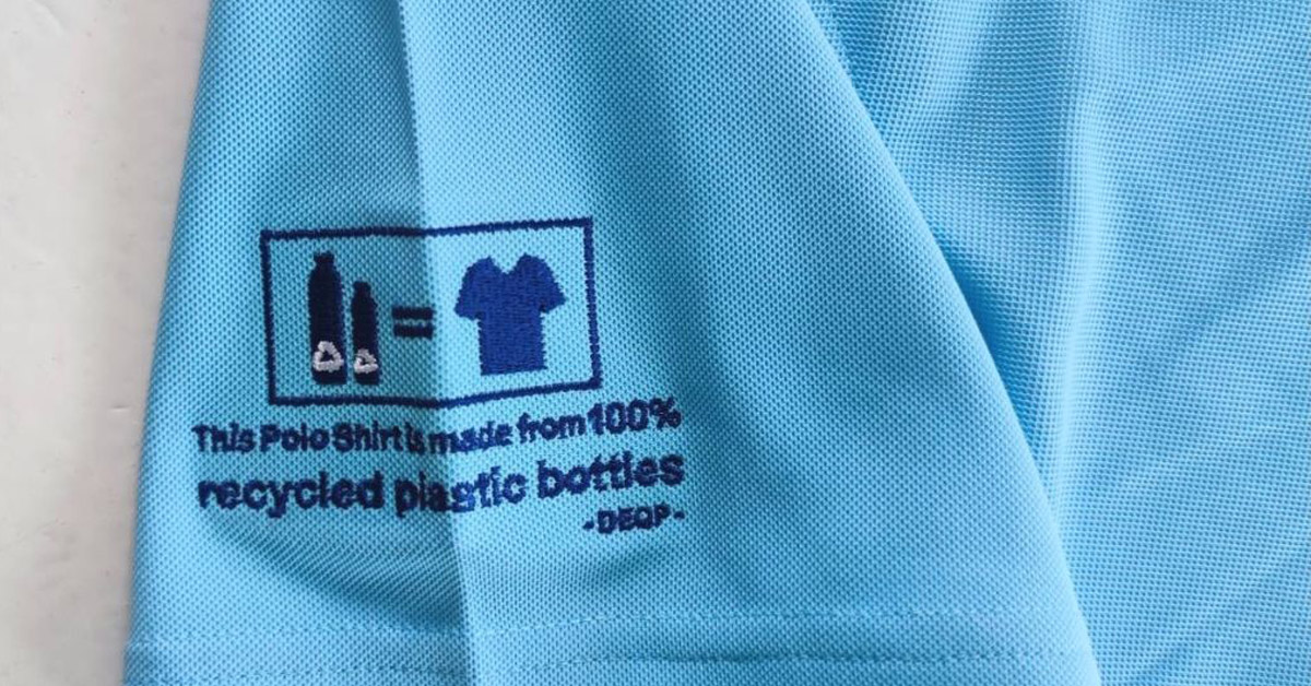 เสื้อยืดผลิตจากขวด Pet