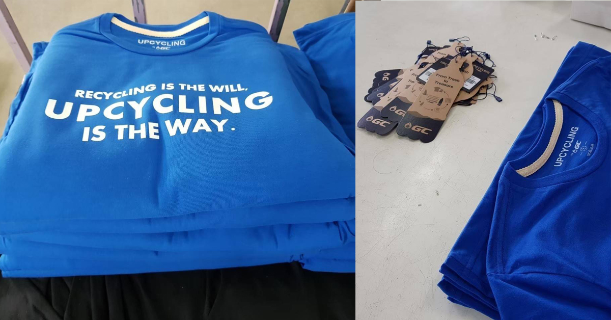 เสื้อขวด Pet เสื้อยืดรีไซเคิล