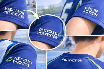 เสื้อดูโปรด้วยจุดสกรีน