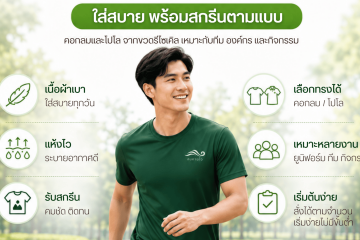 เสื้อผลิตจากขวด เลือกเสื้อให้ใช่